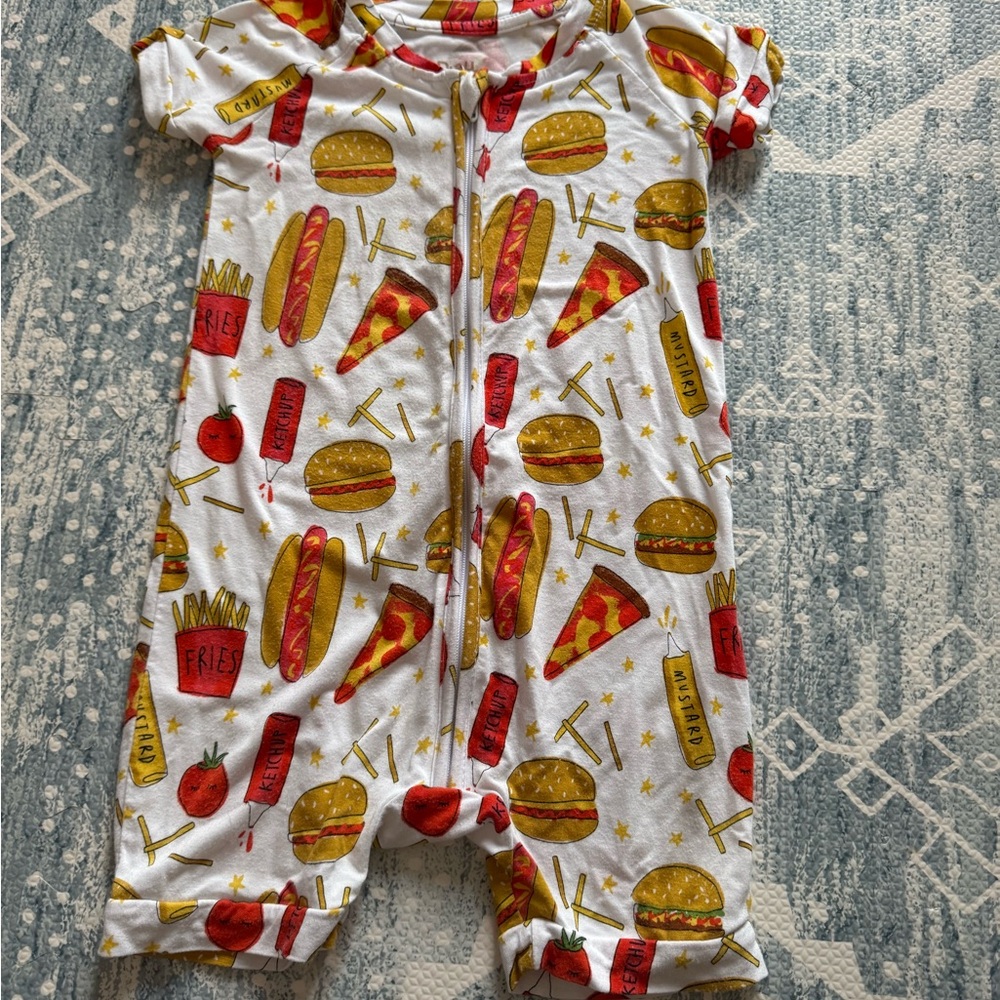 Sold on CP. Little Sleepies Fast Foodie Shorty